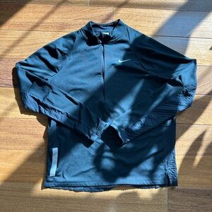 Nike Men's Therma-FIT Run Division Element 1/2 Zip Running Top-Black